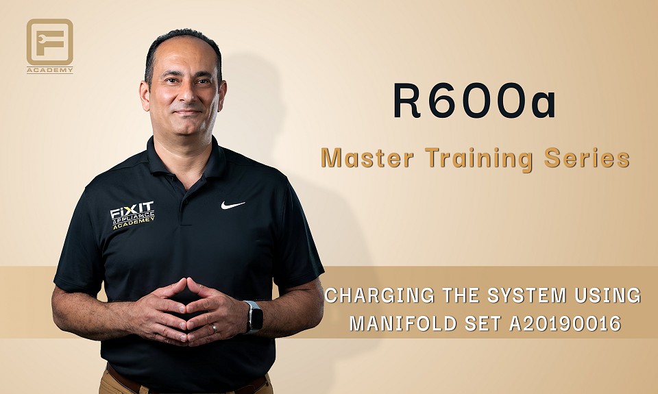 Charging using MANIFOLD SET A20190016